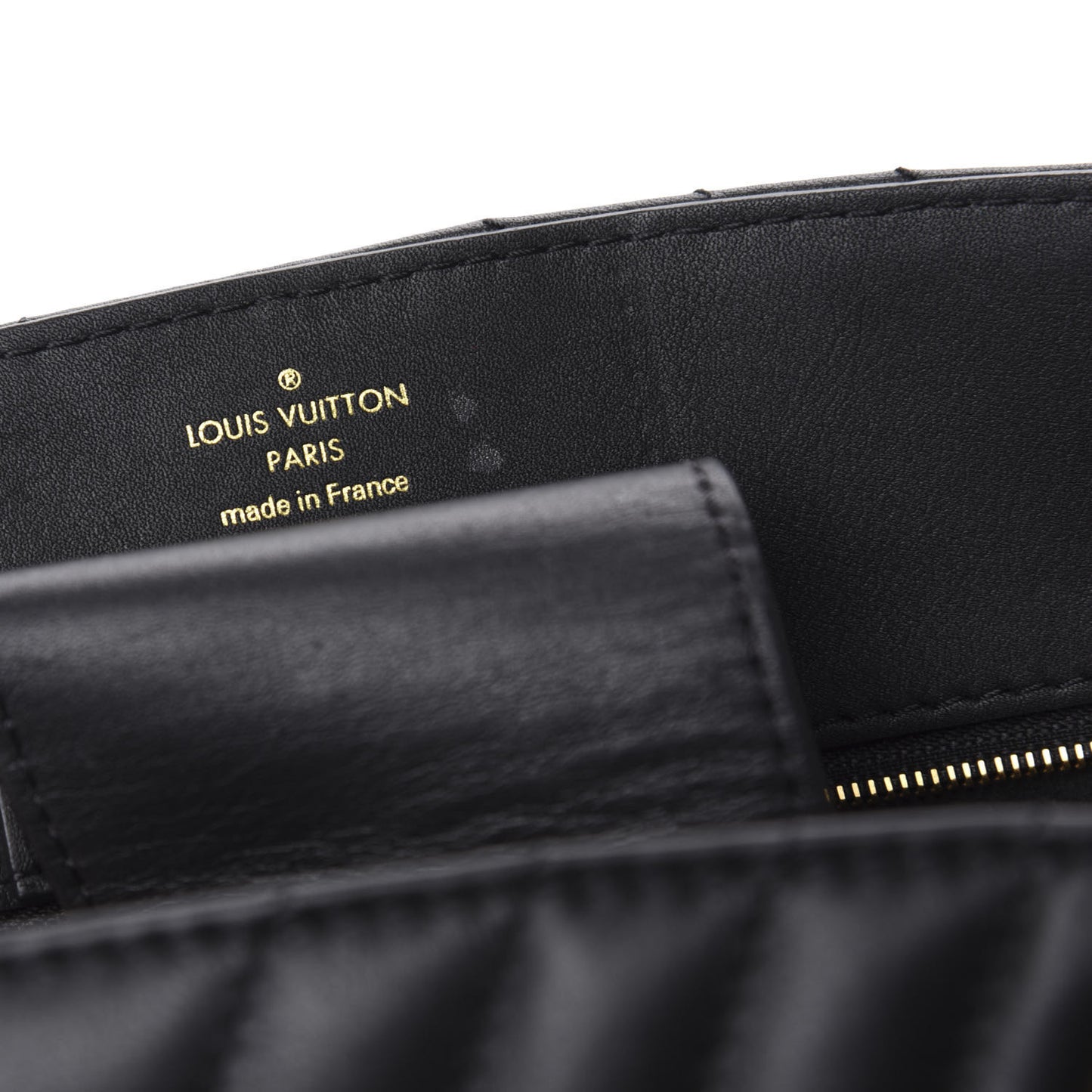 Calfskin New Wave Chain Tote Black