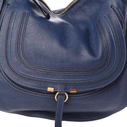 Chloe Calfskin Medium Marcie Hobo Scuba Blue 9 of 9