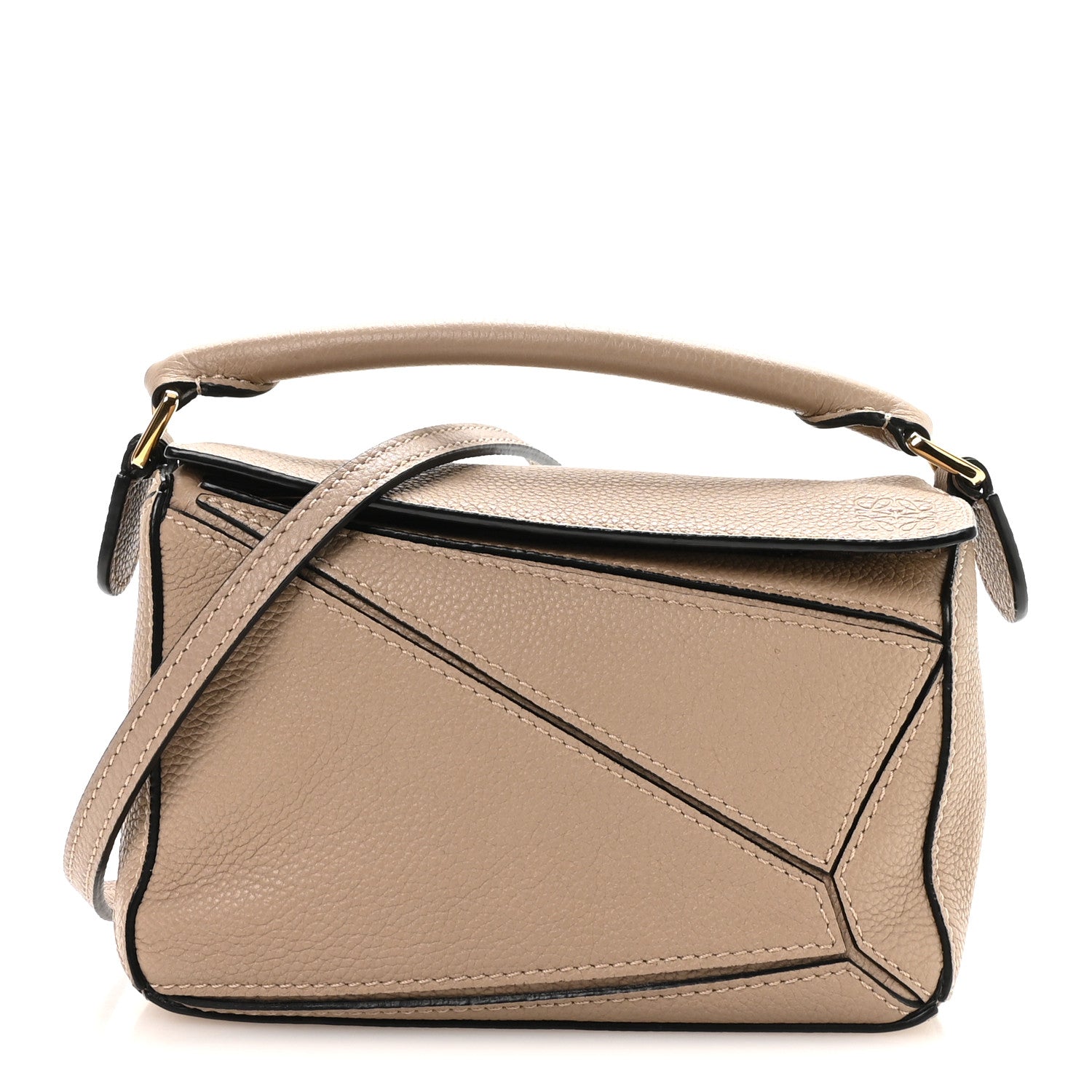 Loewe Calfskin Mini Puzzle Bag Sand 1 of 11