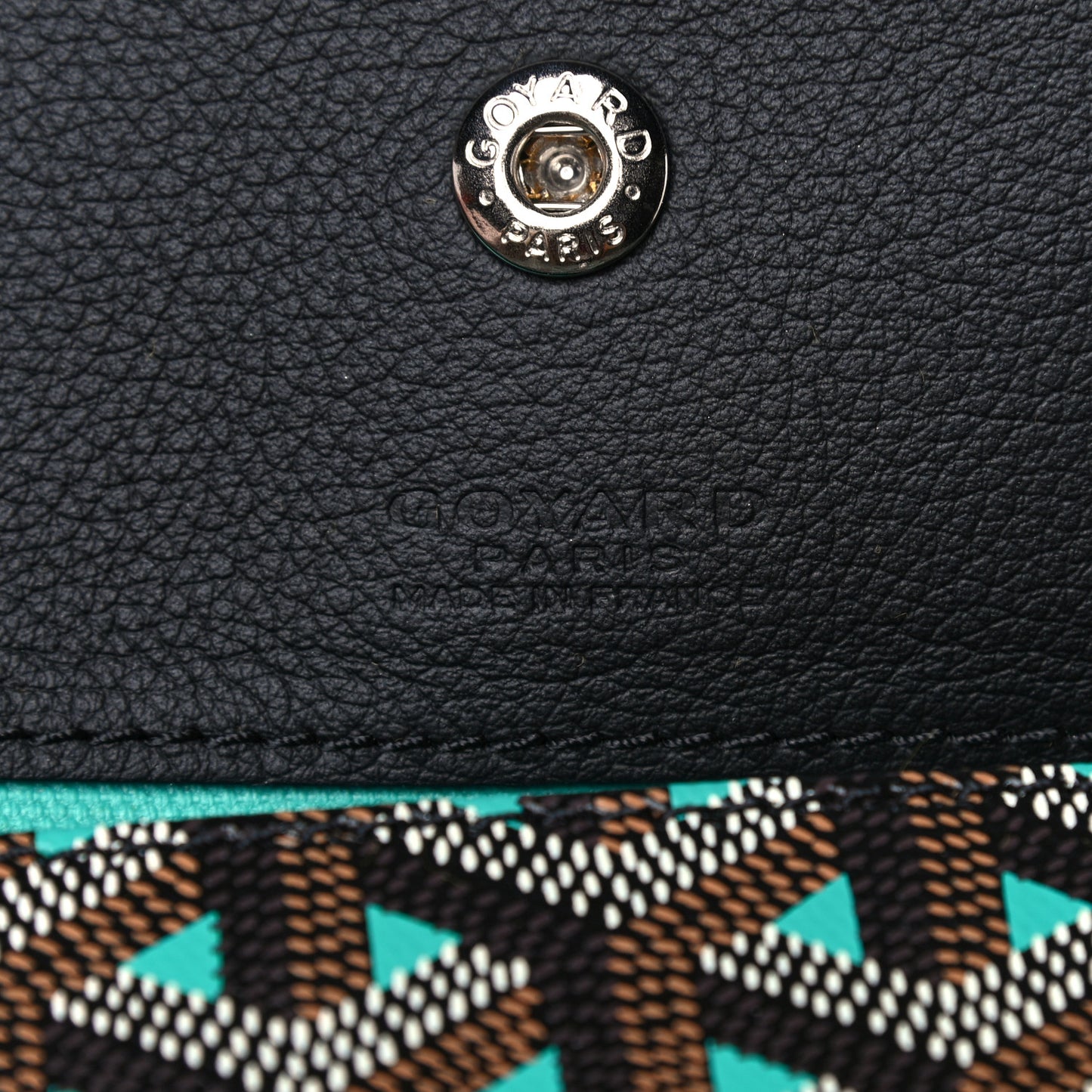 Goyardine Saint Louis Claire Voie PM Black Opaline