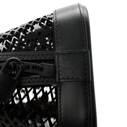 Louis Vuitton Patent Calfskin Laced Monogram Alma PM Black 6 of 9