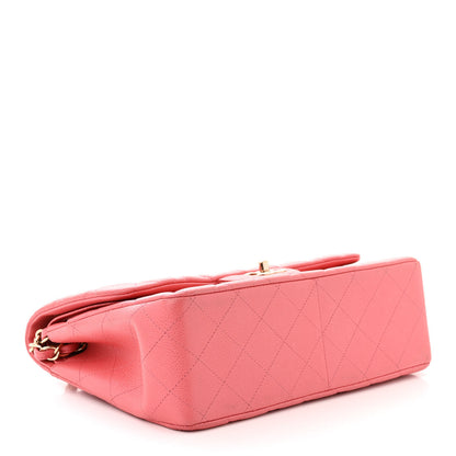 Chanel Caviar Quilted Jumbo Double Flap Dark Pink 4 of 11