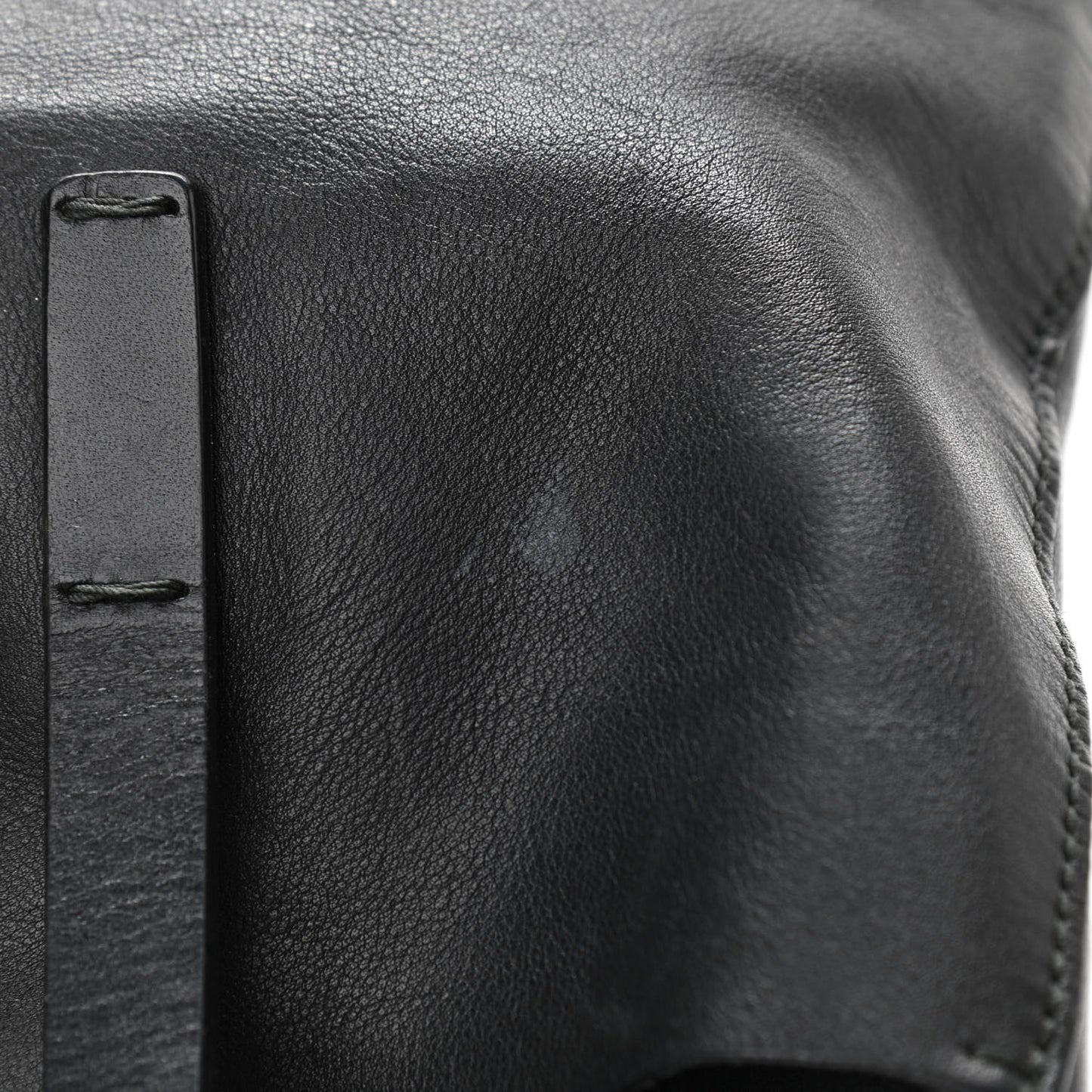 Calfskin Park Avenue Horsebit Small Tote Black