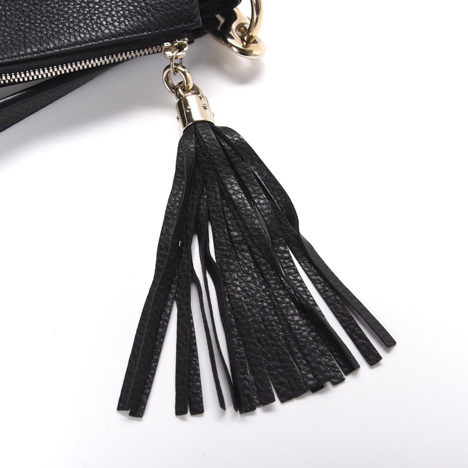 Gucci Pebbled Calfskin Large Soho Hobo Black 7 of 11