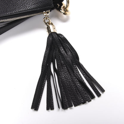 Gucci Pebbled Calfskin Large Soho Hobo Black 7 of 11
