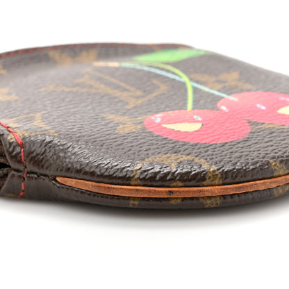 Louis Vuitton Monogram Cerises Round Coin Purse 10 of 10