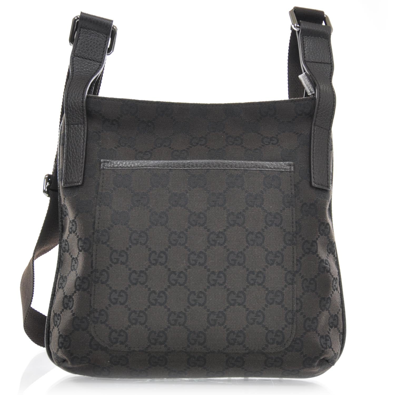 Gucci Monogram Messenger Bag Brown 1 of 8