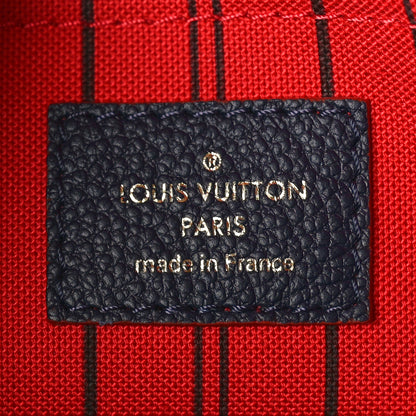 Louis Vuitton Empreinte Montaigne MM Marine Rouge 6 of 8