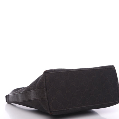 Gucci Monogram Hobo Dark Brown 3 of 11