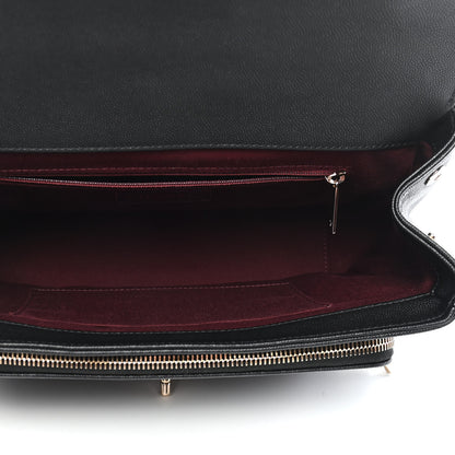 Chanel Caviar Quilted Large Business Affinity Flap Black 5 of 9