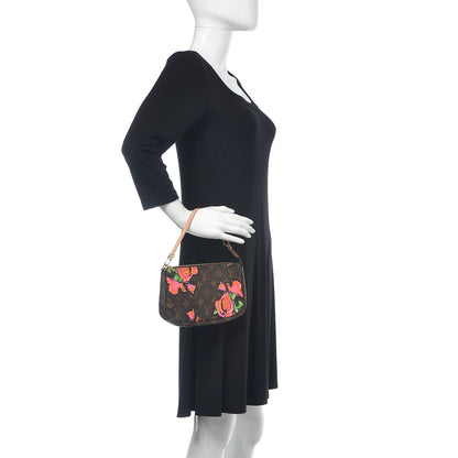 Louis Vuitton Monogram Roses Pochette Accessories 2 of 10