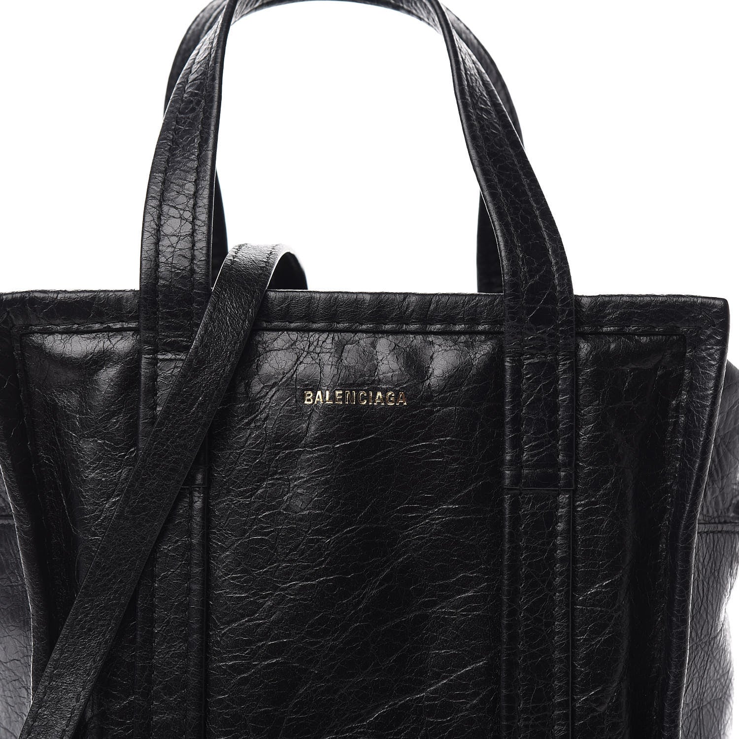 Balenciaga Agneau XS Bazar Shopper Tote Black 7 of 9