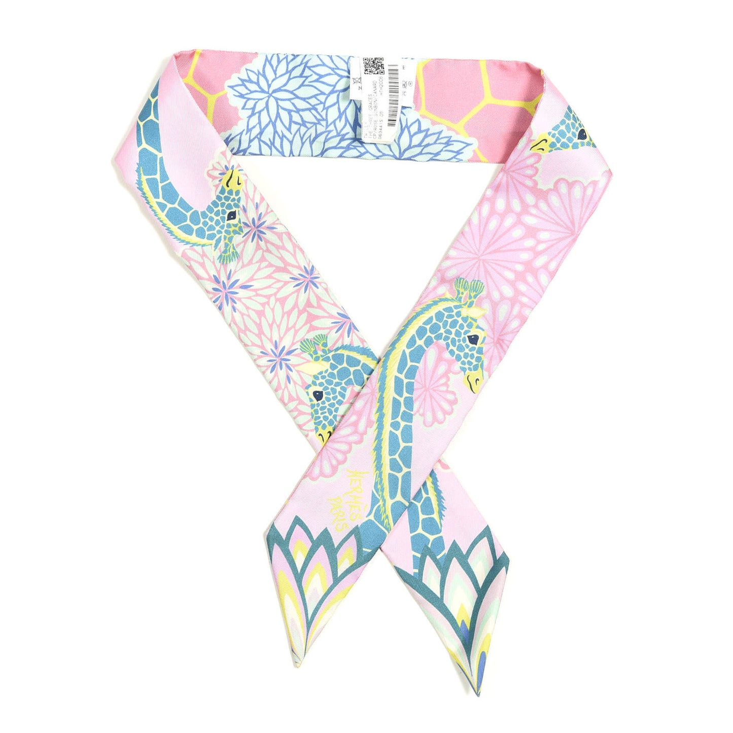 Silk The Three Graces Twilly Rose Bonbon Canard