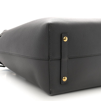 Burberry Marais Calfskin Medium Belt Bag Charcoal Grey 10 of 12