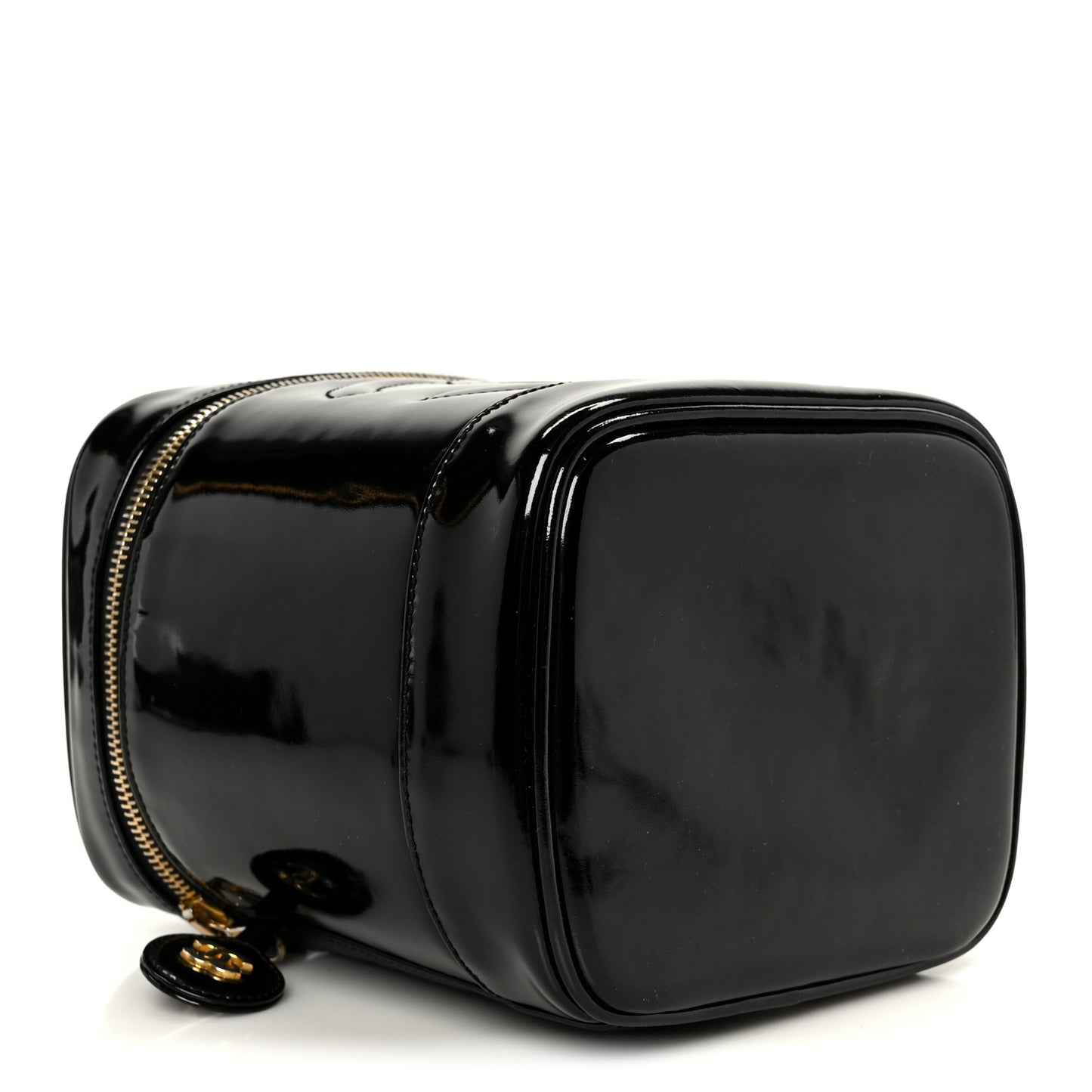 Patent Timeless Vanity Cosmetic Case Black