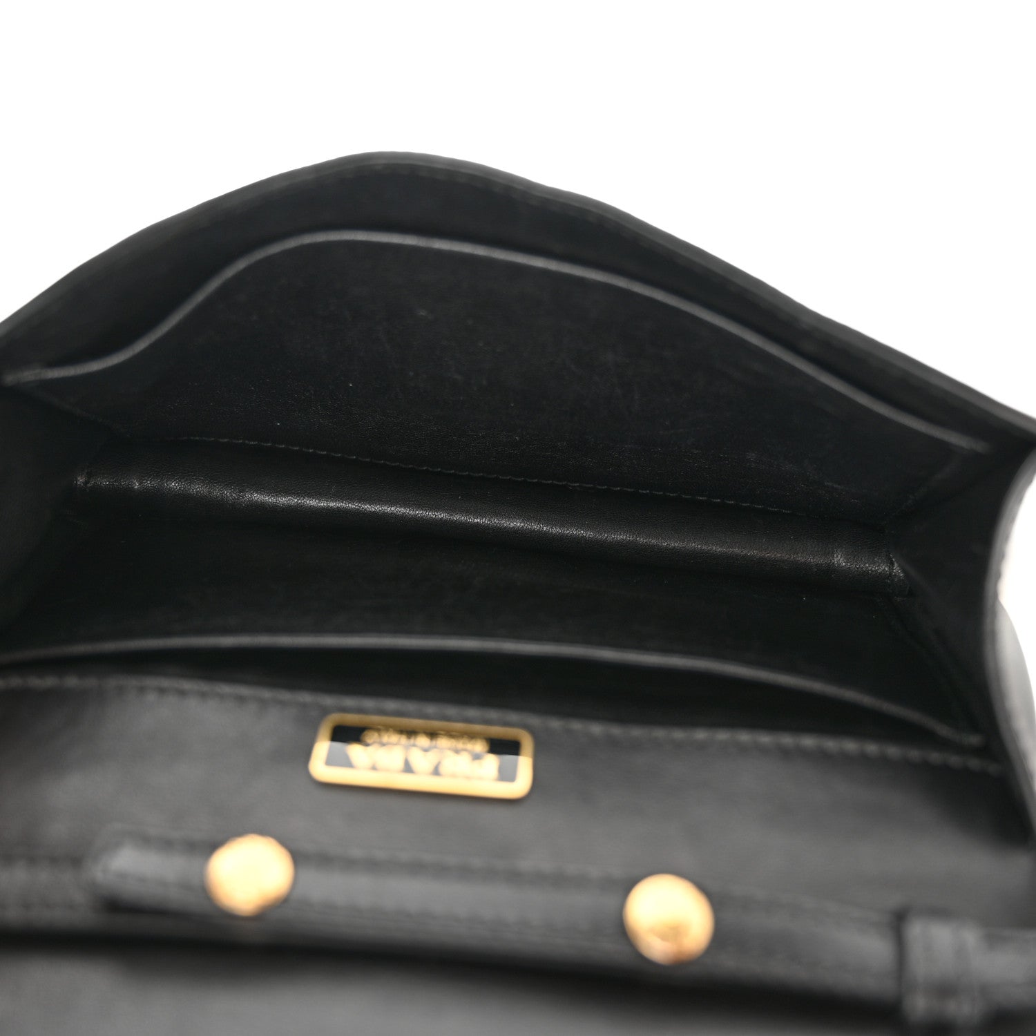 Prada City Calf Saffiano Cahier Astrology Bag Black 5 of 11