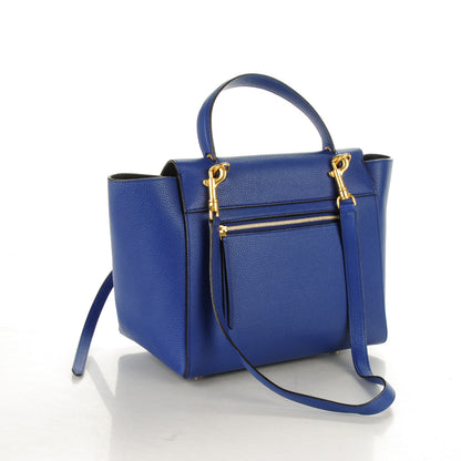 Celine Baby Grained Calfskin Mini Belt Bag Indigo 3 of 9