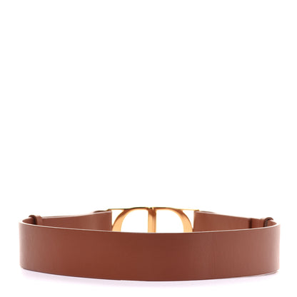 Christian Dior Calfskin 30 Montaigne Belt 75 Brown 2 of 4