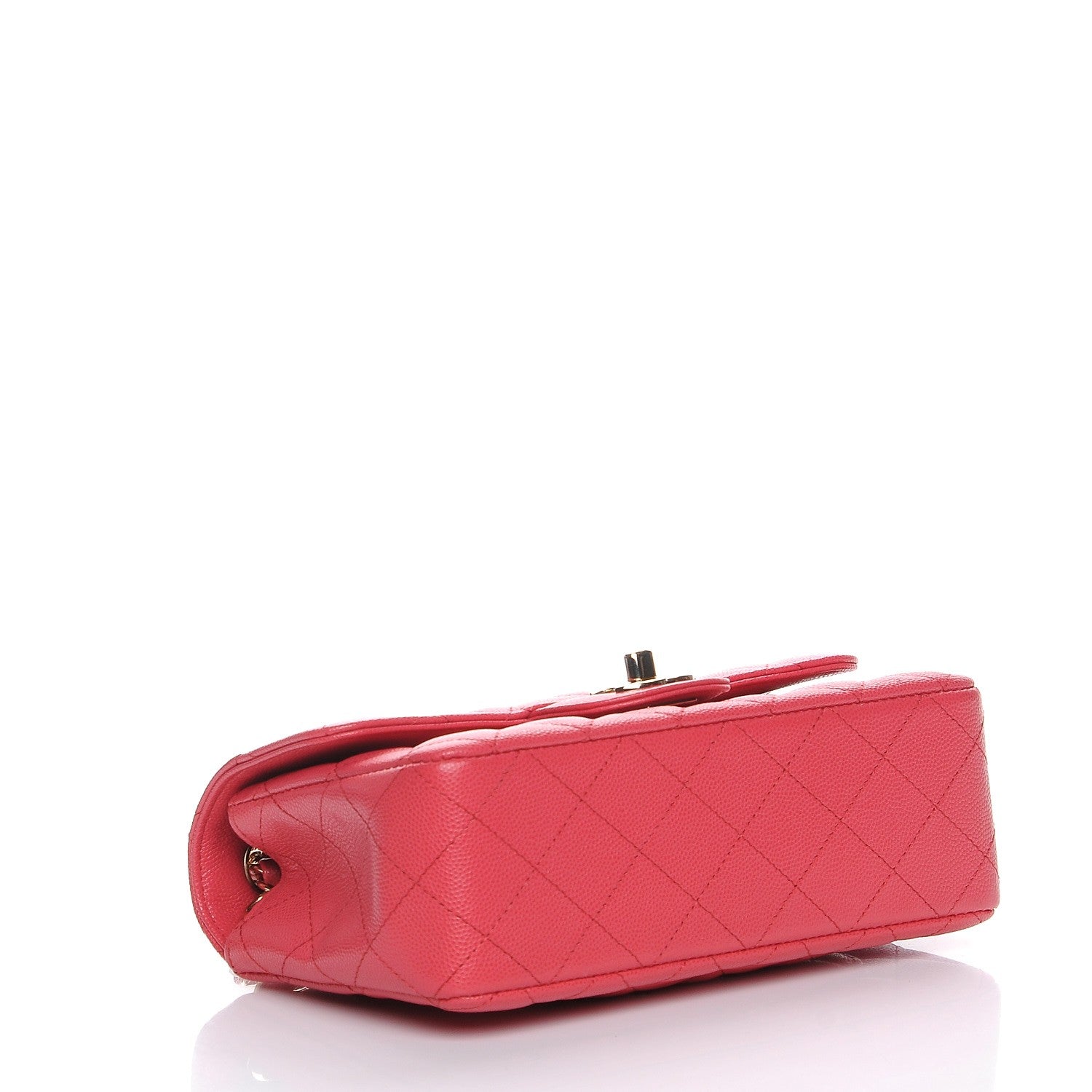 Chanel Caviar Quilted Mini Rectangular Flap Pink 4 of 8