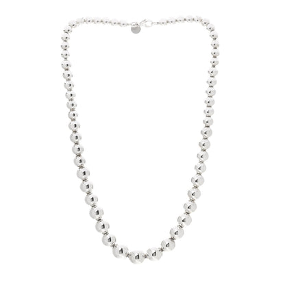Tiffany Sterling Silver HardWear Graduated Ball Necklace 3 of 5