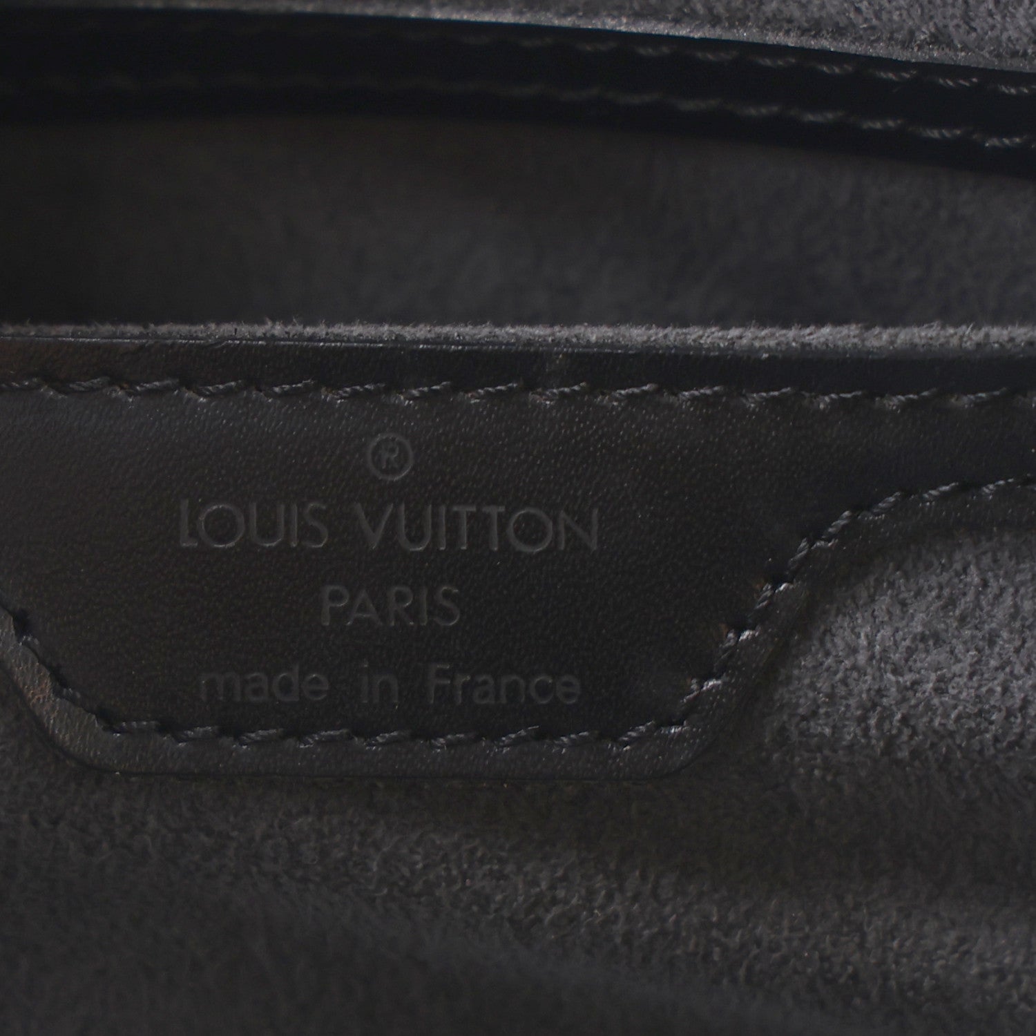 Louis Vuitton Epi Soufflot Black 6 of 9