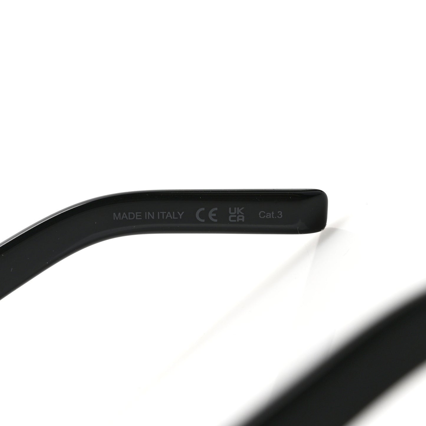 Acetate Square Sunglasses SL 560 Black