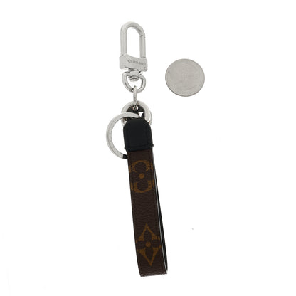 Louis Vuitton Monogram Slim Dragonne Bag Charm Key Holder 2 of 3