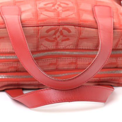 Chanel Nylon Small Travel Tote Red 16 of 16