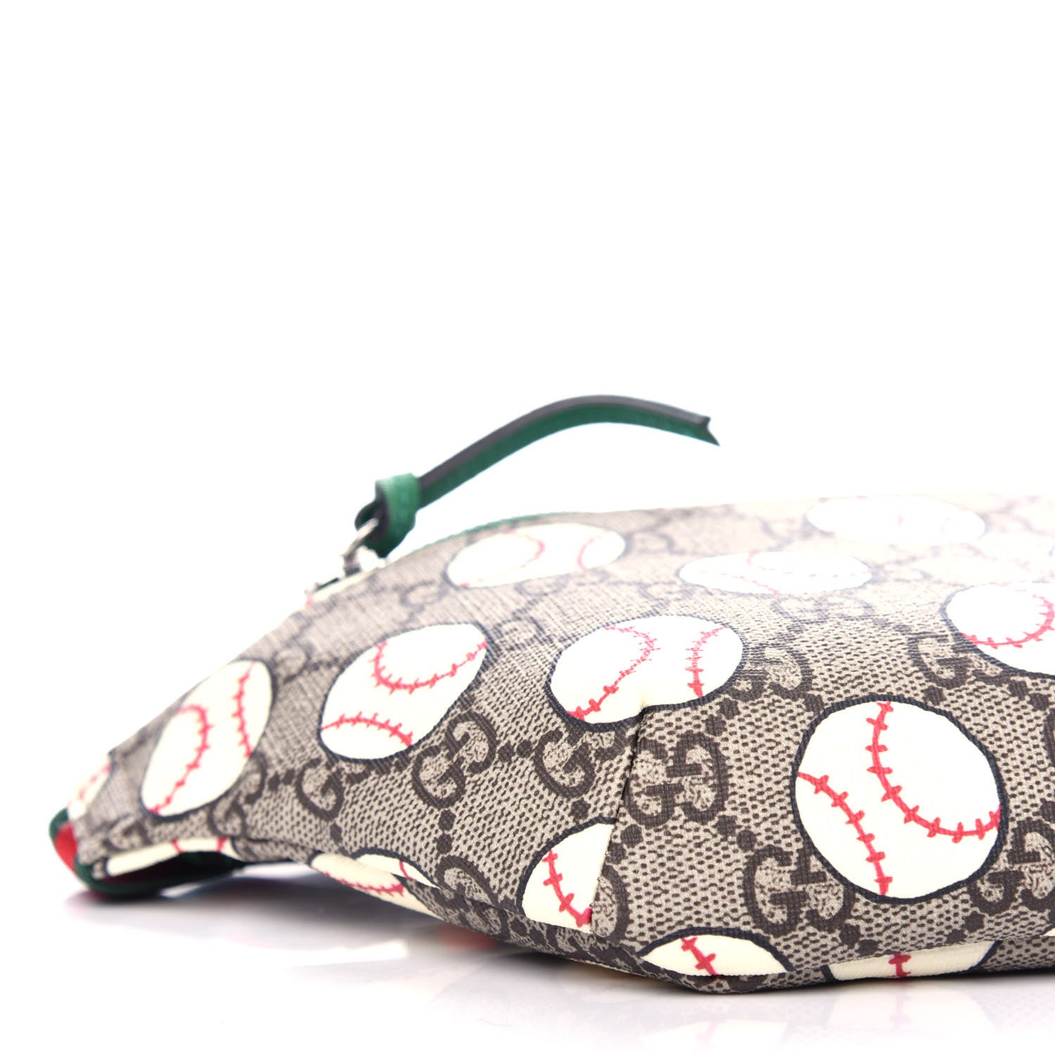Gucci GG Supreme Monogram Baseballs Web Childrens Belt Bag 8 of 10