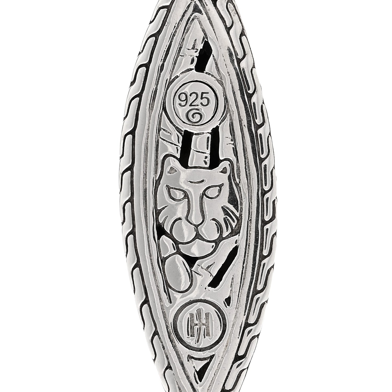 John Hardy Sterling Silver Palu Macan Pendant Necklace 4 of 4