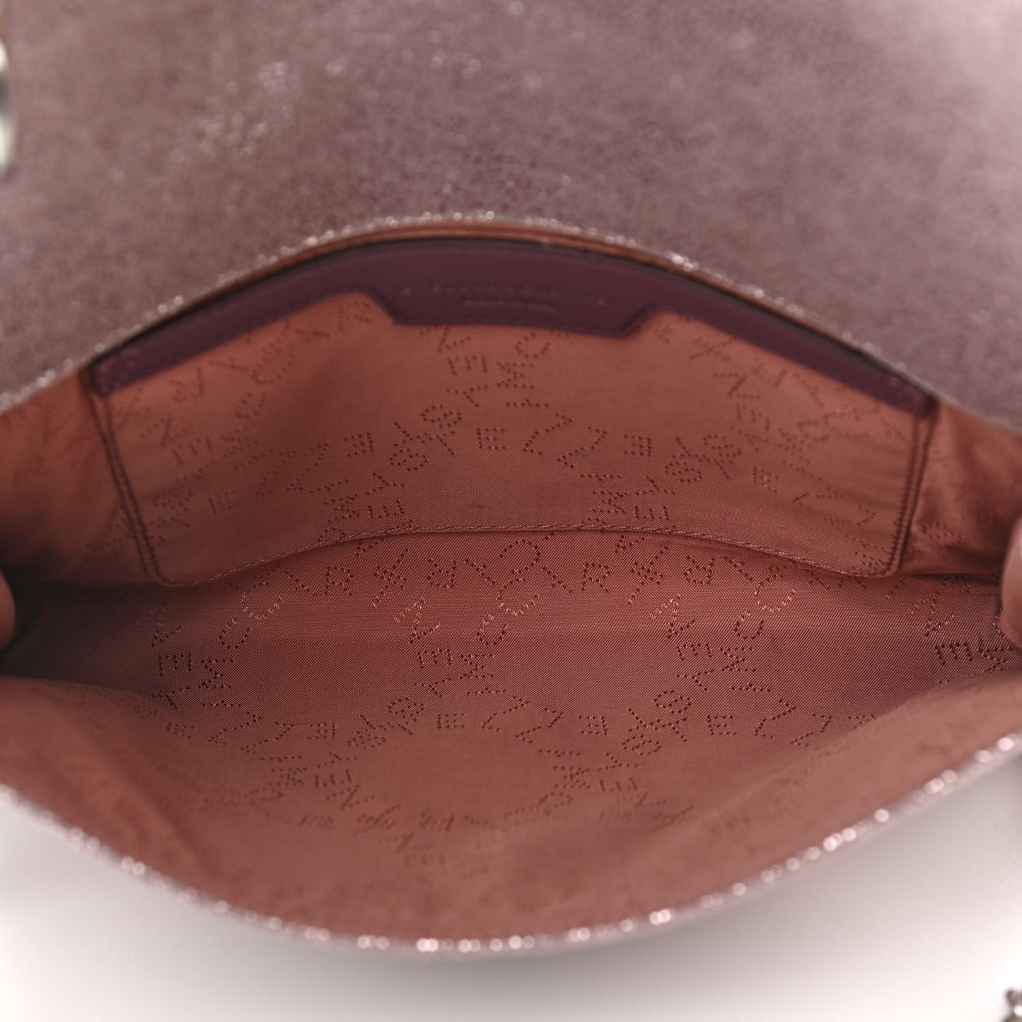 Shaggy Deer Falabella Mini Crossbody Bag Pink