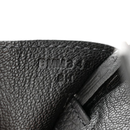 Hermes Togo Birkin 25 Black 7 of 11