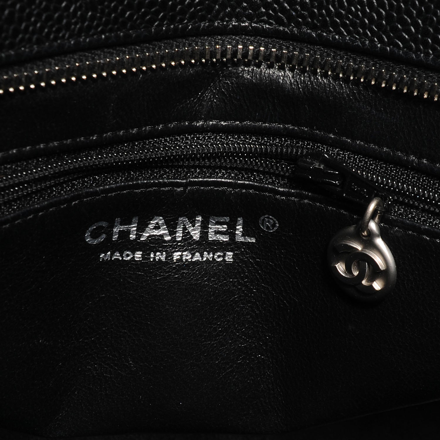Chanel Caviar Quilted Medallion Tote Black 6 of 7