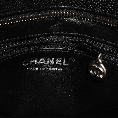 Chanel Caviar Quilted Medallion Tote Black 6 of 7