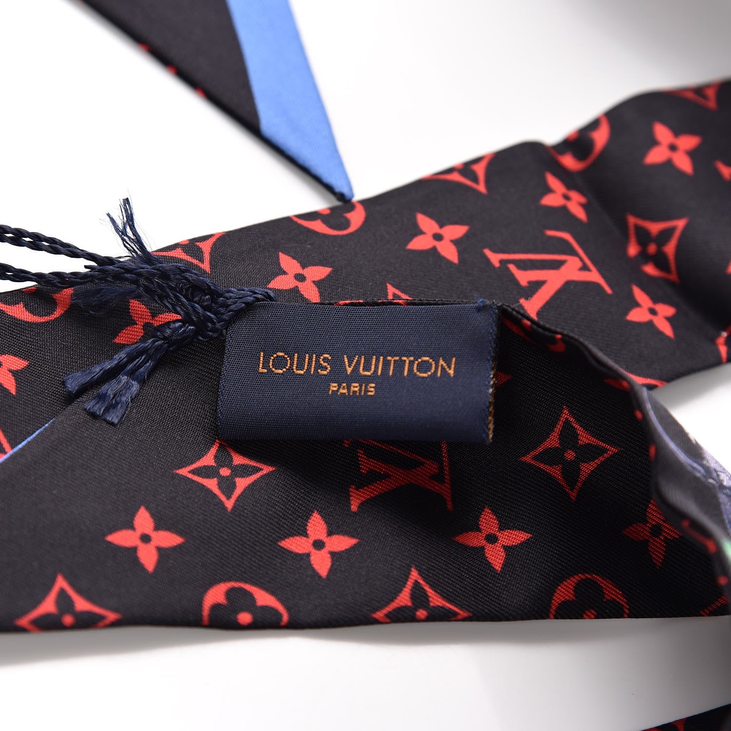Louis Vuitton Silk Monogram Tribute To Alma BB Bandeau Black 3 of 3