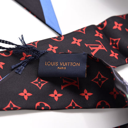 Louis Vuitton Silk Monogram Tribute To Alma BB Bandeau Black 3 of 3