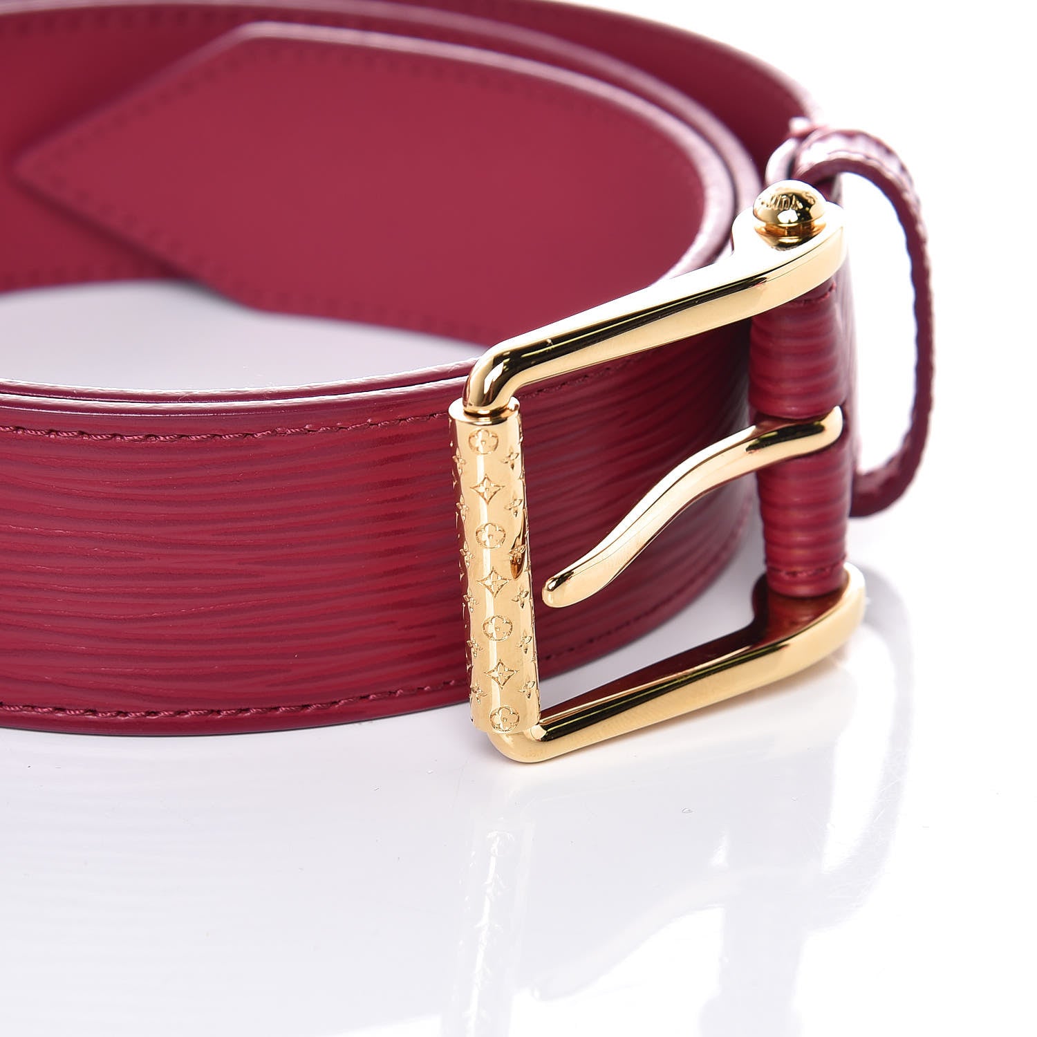 Louis Vuitton Epi 35mm Belt 80 32 Fuchsia 8 of 9