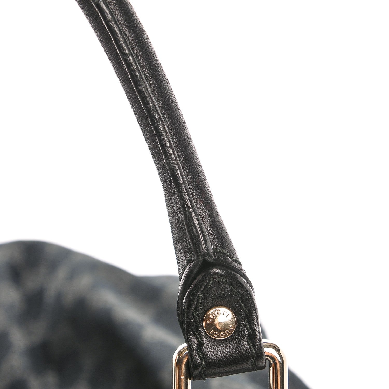 Gucci Monogram Large Sukey Tote Black 13 of 13