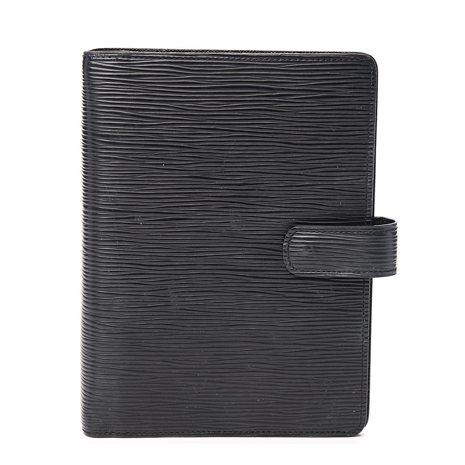 Louis Vuitton Epi Medium Ring Agenda Cover Black 1 of 7