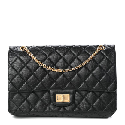 Chanel Aged Calfskin Quilted 2.55 Reissue 227 Flap Black 1 of 10