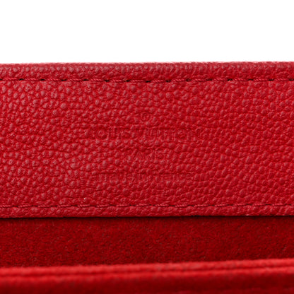 Louis Vuitton Monogram Cuir Plume Ecume Very Chain Bag Rouge Rubis 6 of 10
