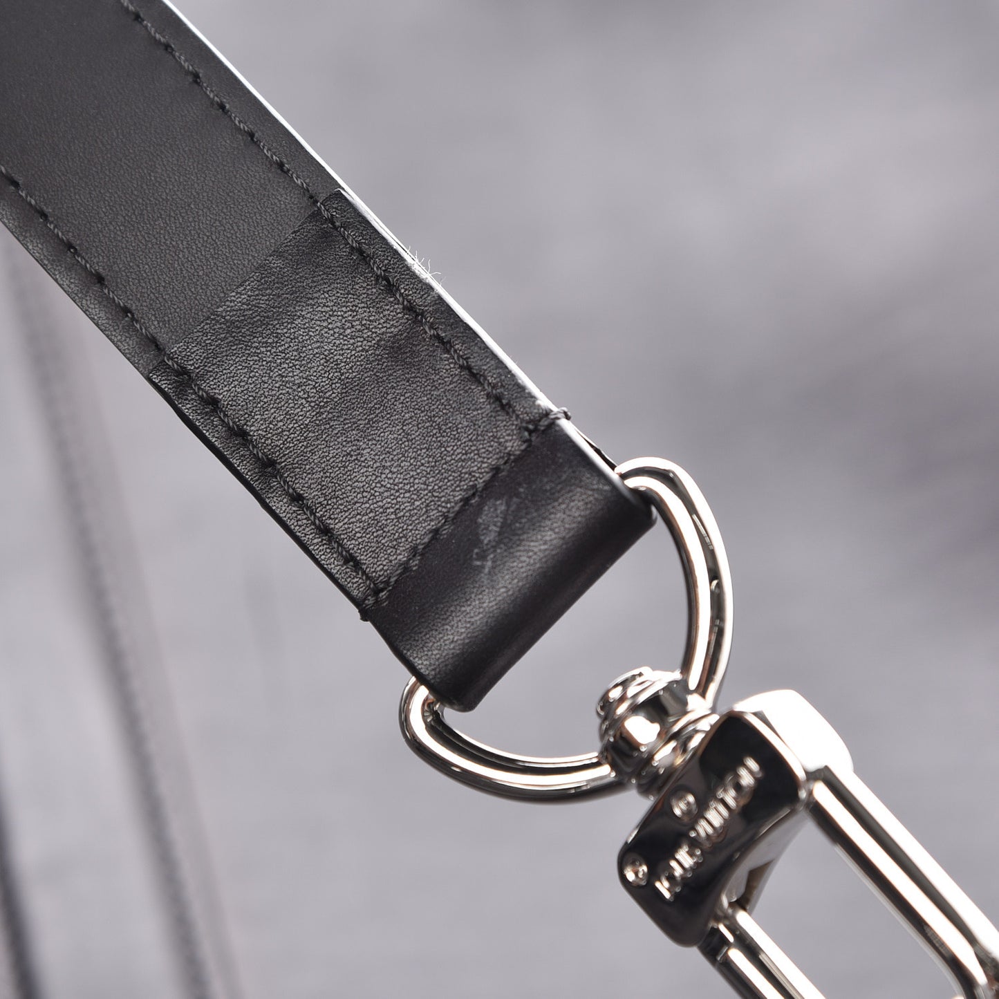 Cuir Ombre Lockit Anthracite