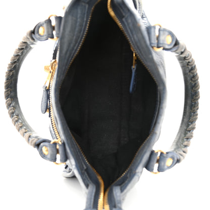 Balenciaga Agneau Giant 12 Gold Hardware Mini City Bleu Persan 5 of 17