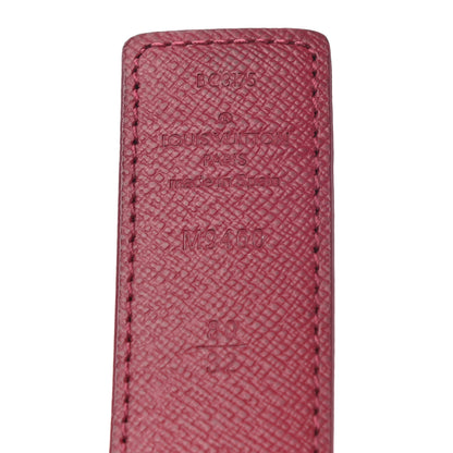 Louis Vuitton Calfskin Monogram 30mm LV Initiales Reversible Belt 80 32 Fuschia 5 of 8