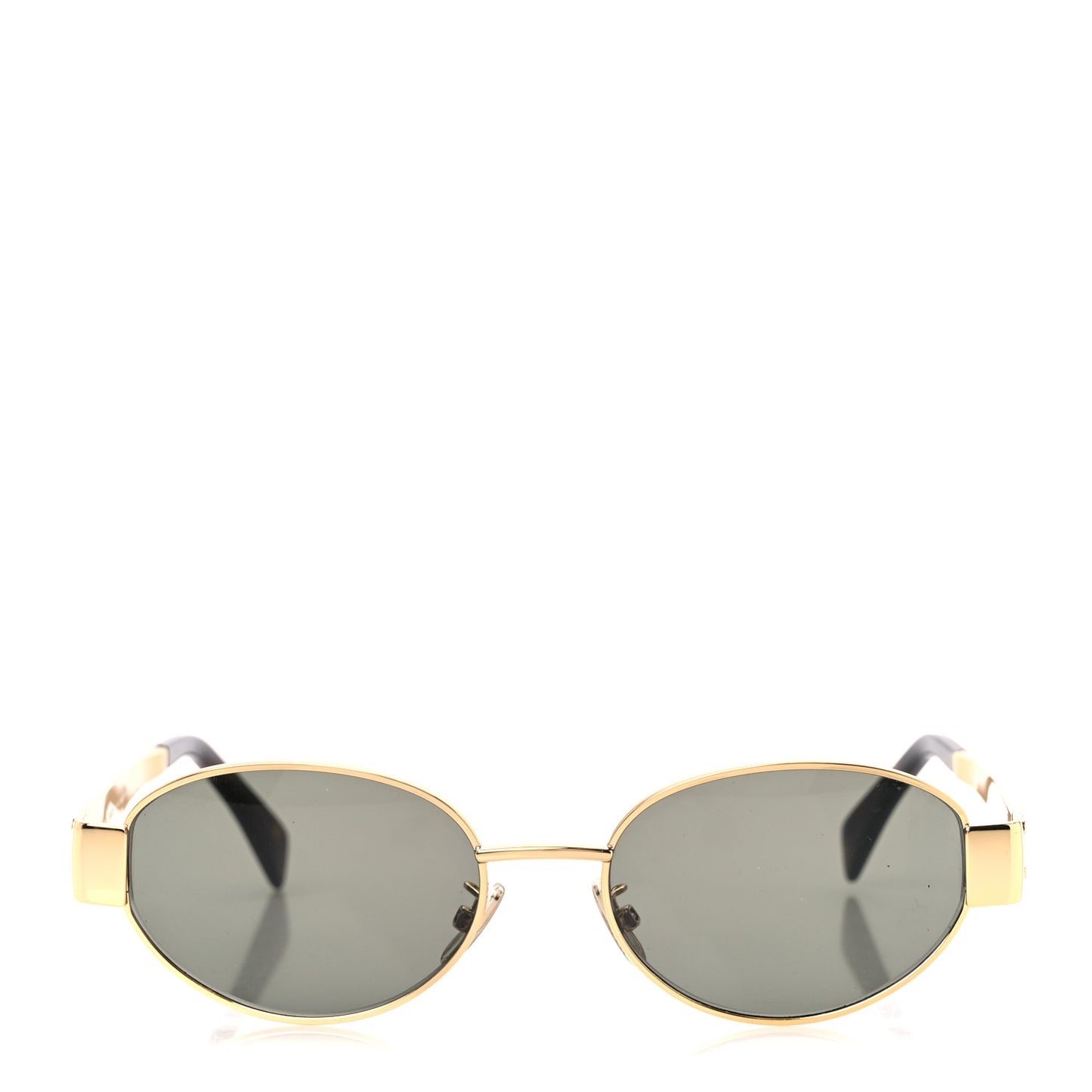Metal Triomphe 01 Sunglasses CL40235U Gold Green
