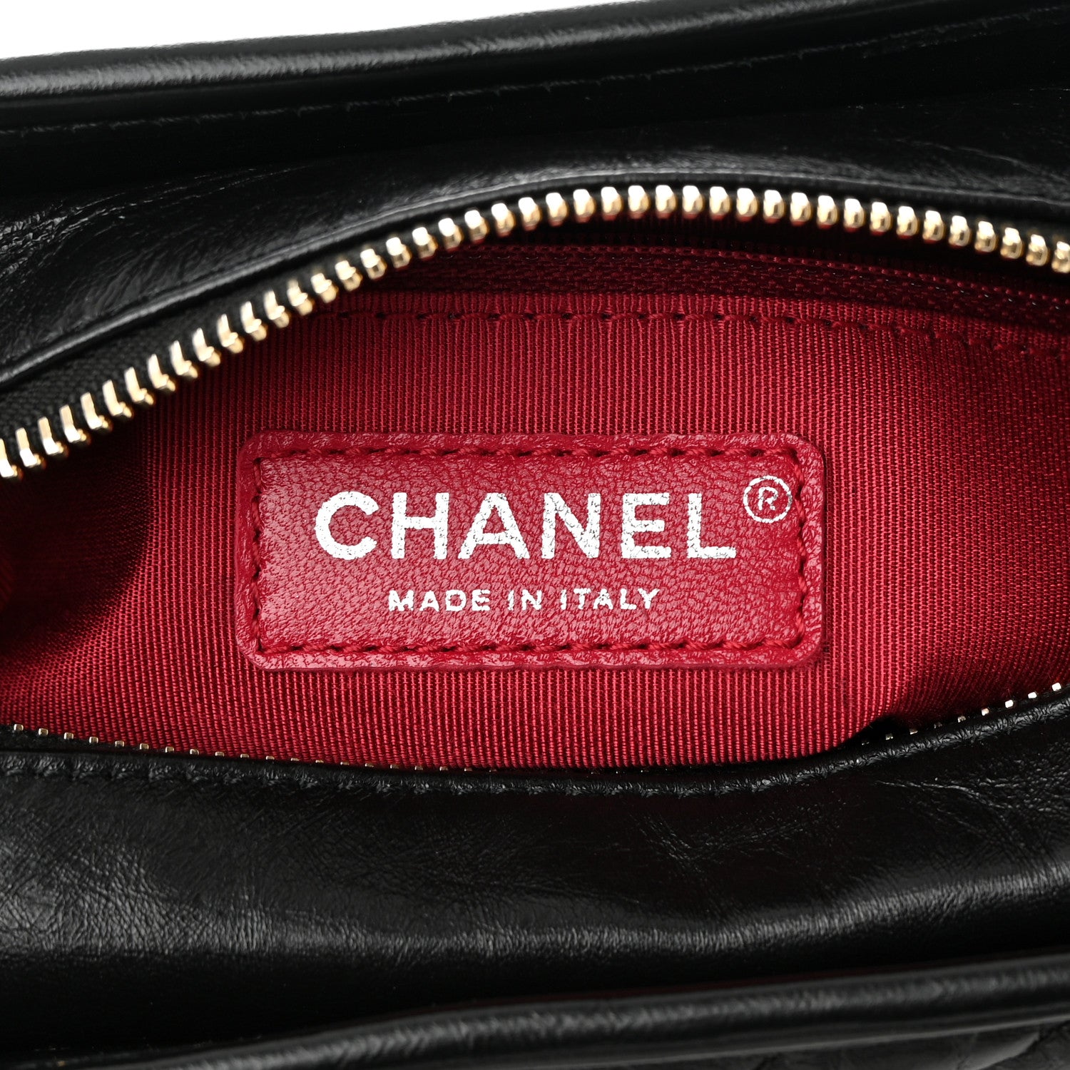 Chanel Aged Calfskin Chevron Quilted Small Gabrielle Hobo Black 6 of 13