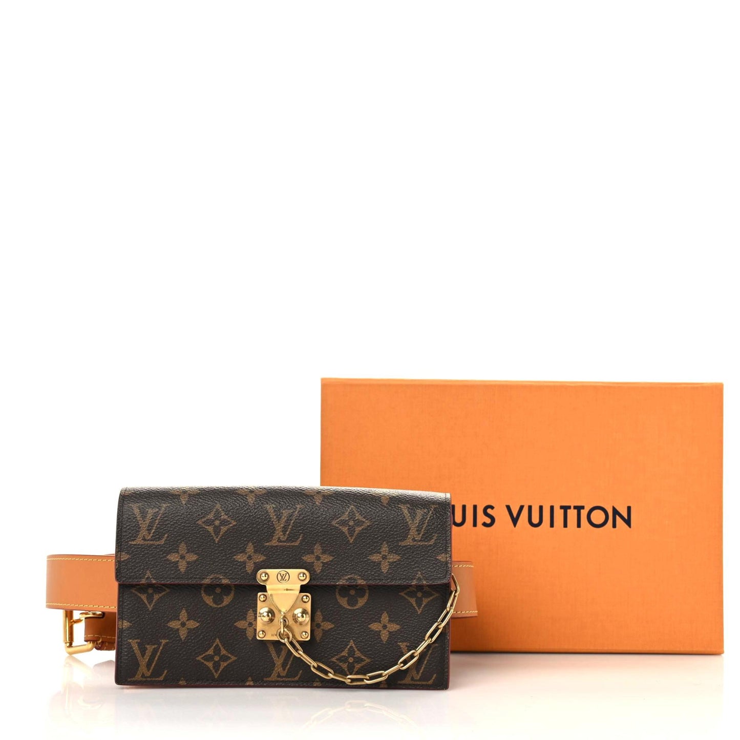 Monogram S Lock Belt Pouch MM