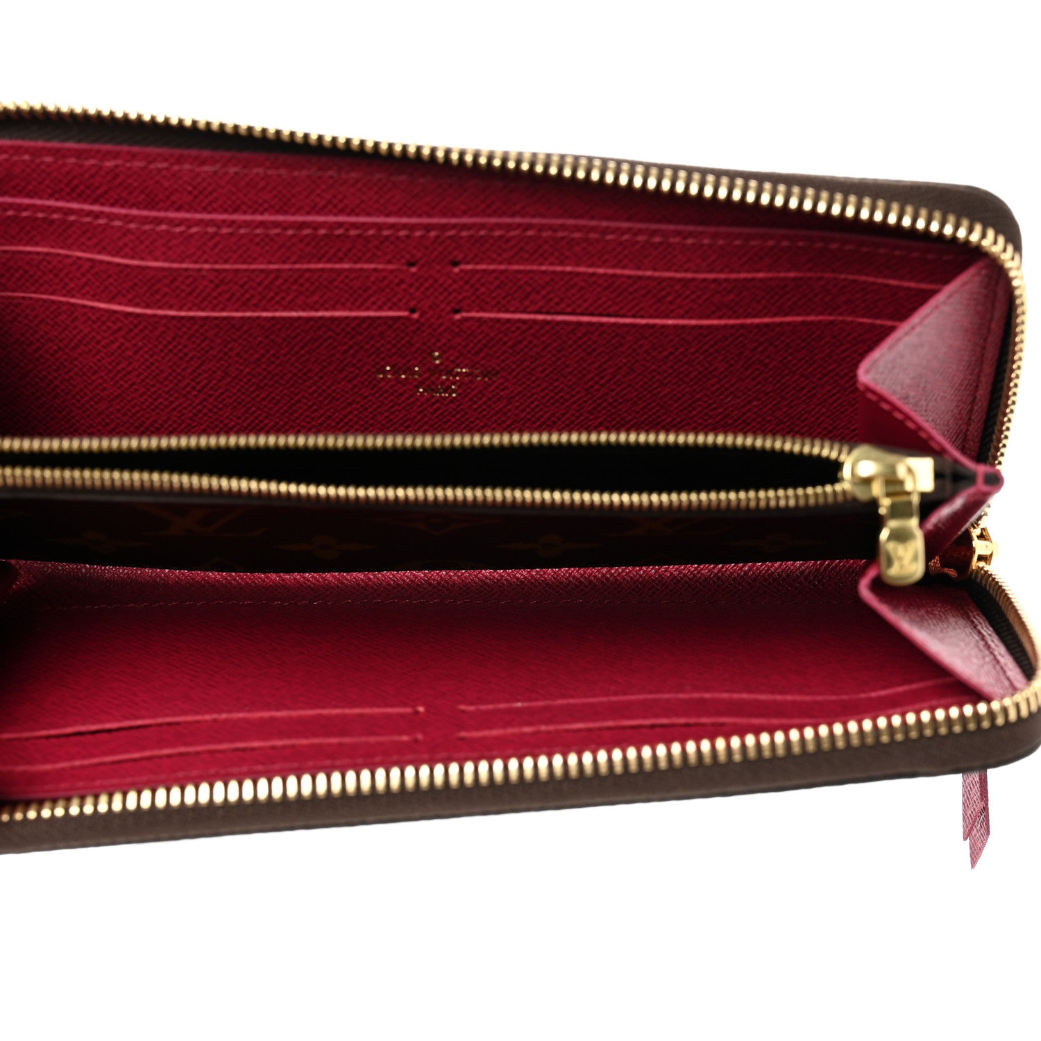Louis Vuitton Monogram Clemence Wallet Fuchsia 5 of 7