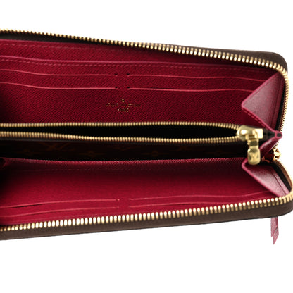 Louis Vuitton Monogram Clemence Wallet Fuchsia 5 of 7