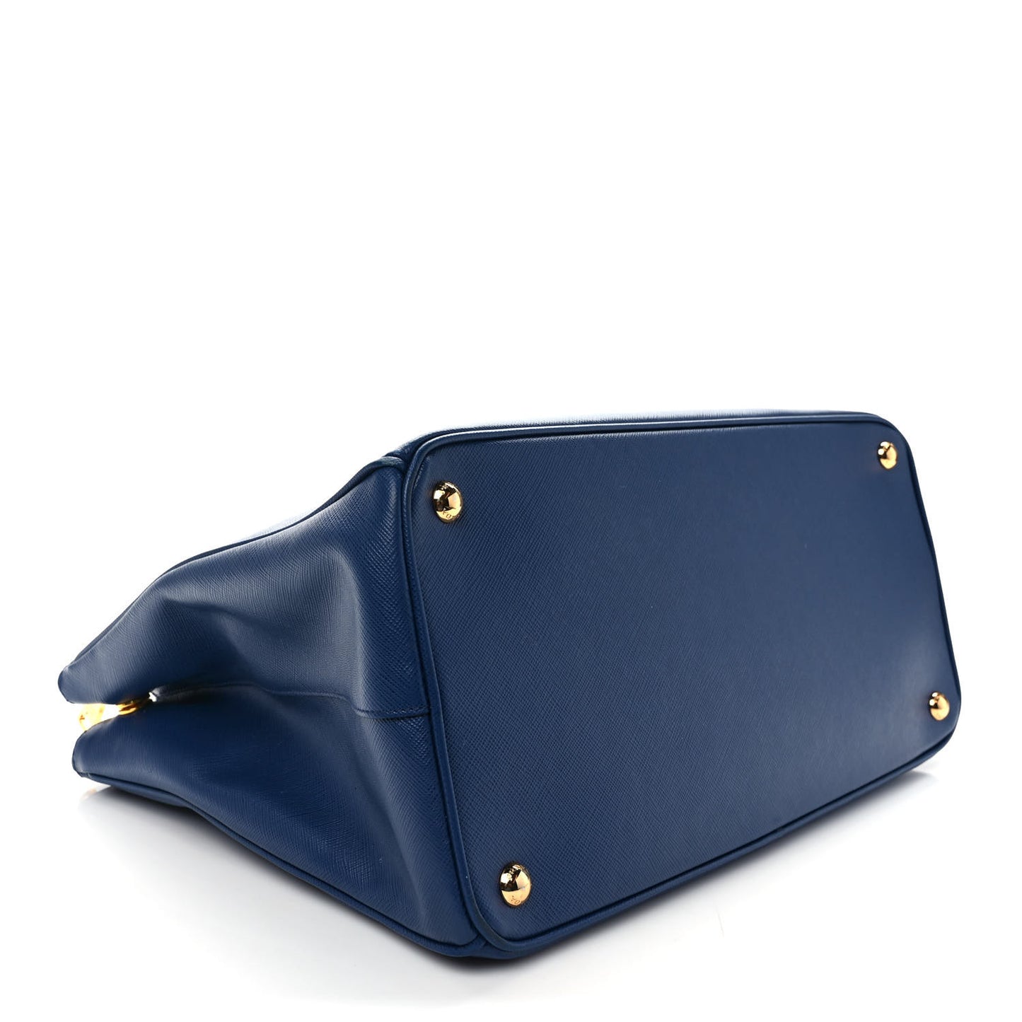 Saffiano Medium Galleria Double Zip Tote Bluette